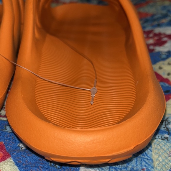 EVA Foam 450 Slide Caged Unbranded Sandals New Rust Burnt Orange - Picture 9 of 17